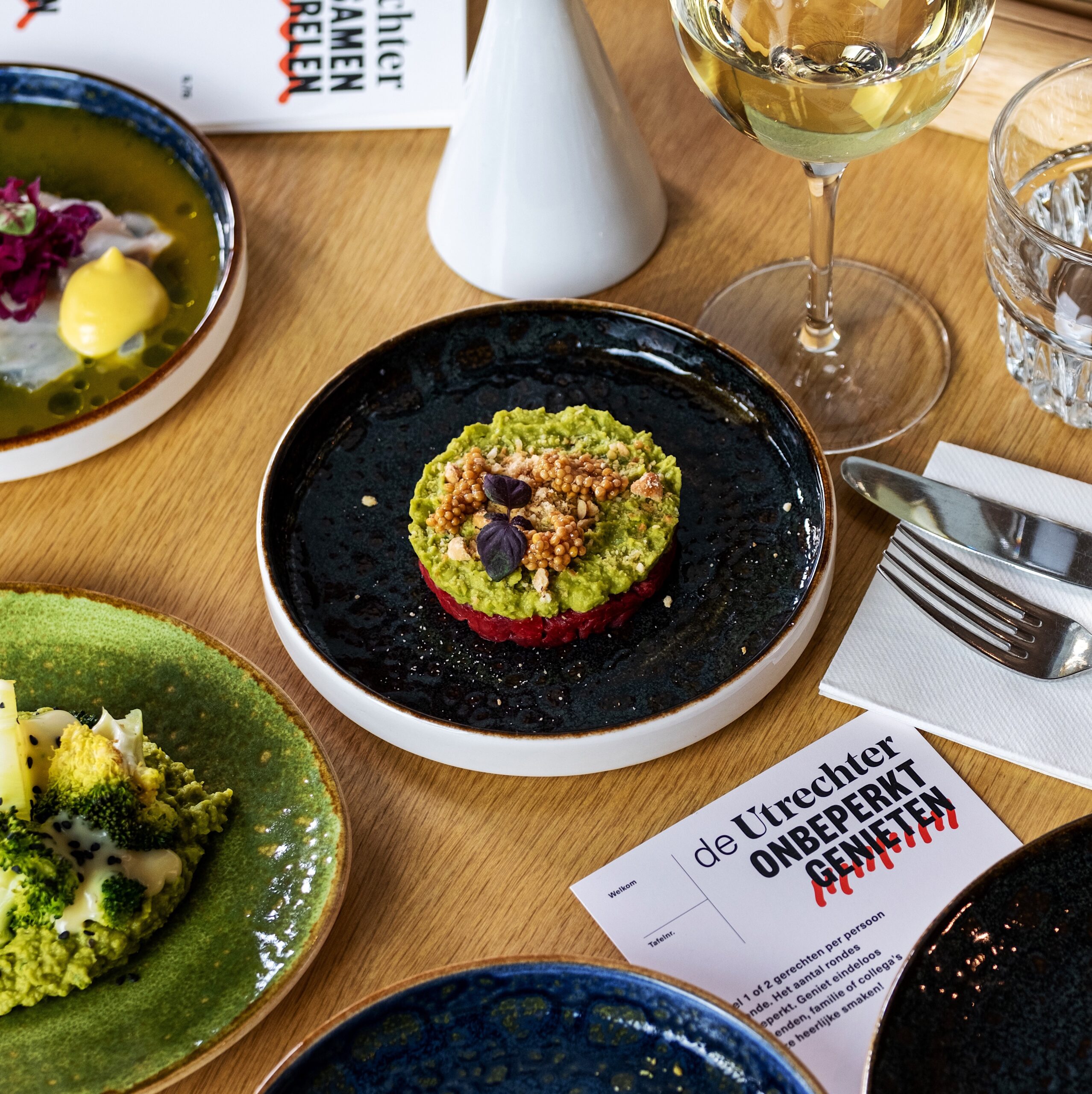 De Utrechter, onbeperkt genieten van kleine gerechtjes