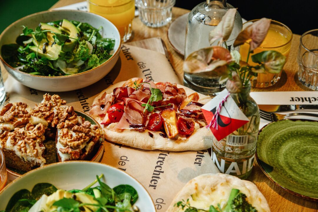 Familielunch in Utrecht, groepslunch, lunchplank, De Utrechter