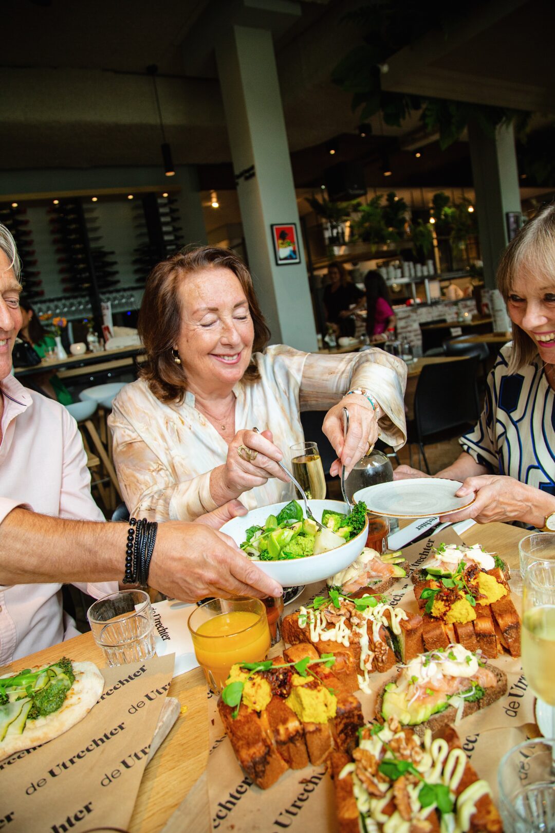 Uitgebreide familielunch bij De Utrechter, brunch, lunch in Utrecht