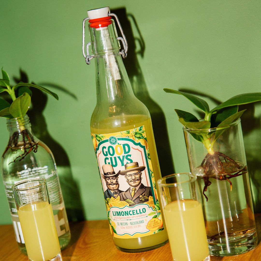 De prijswinnende Utrechtse limoncello van Good Guys staat bij De Utrechter op de kaart, kom hem snel proeven!