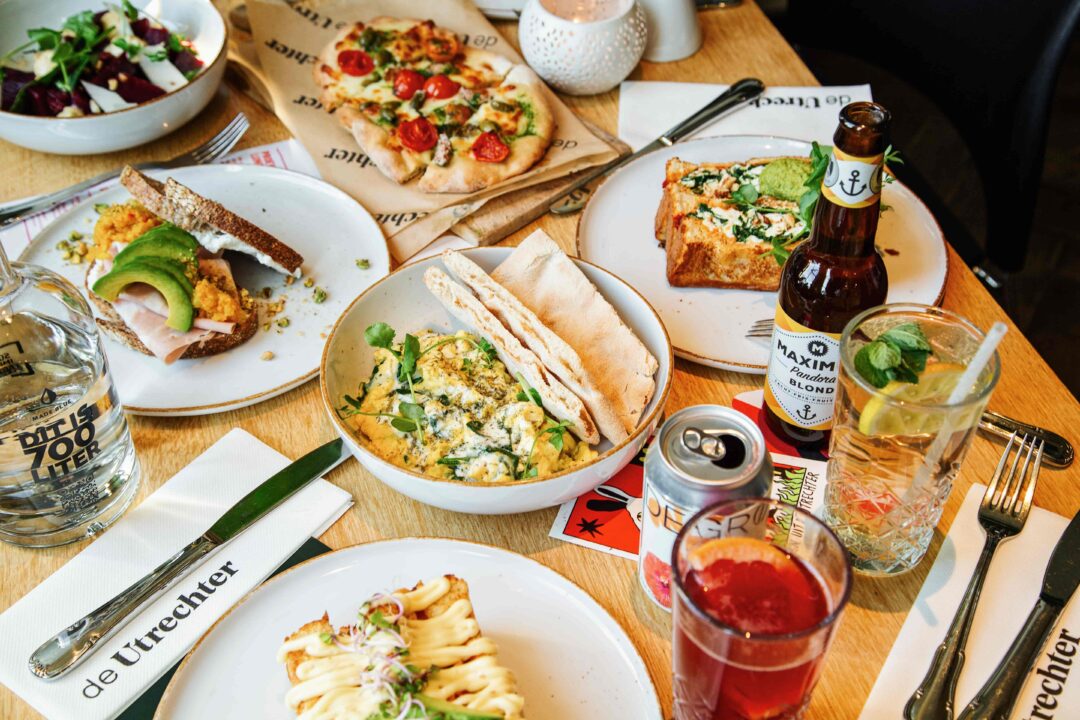 Kleurrijk lunchen bij De Utrechter op het Vredenburg