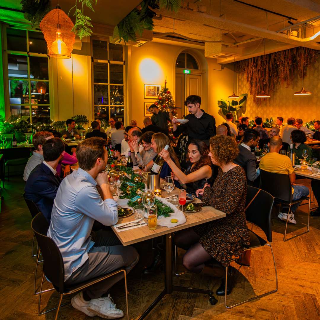 Feestelijke arrangementen voor kerst & nieuwjaarsborrel bij De Utrechter in Utrecht